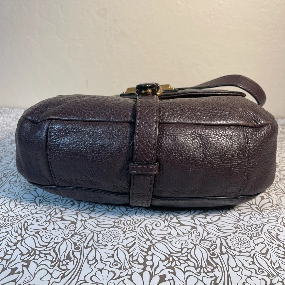 Marc by Marc Jacobs Standard Supply Workwear Leather Crossbody Bag Burgundy
